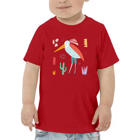 

Funny Kids Heron Drawing T-Shirt Toddler -Image by Shutterstock 4 Toddler