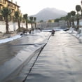 thumbnail image 2 of Heavy Black Rubber Sheet (2M x 3M) Fish Pond Liner Garden Pools HDPE Membrane, 2 of 5