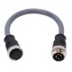 thumbnail image 1 of Conector circular de sensor recto macho a hembra de 7/8?5 núcleos 9A Protección UV resistente al calor para barco, 1 of 8
