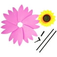 thumbnail image 5 of WMGHA ‌Sunflower Windmill Lawn Decor - Wind Spinners Outdoor,Sunflower Decor Windmill for Yard,Pinwheels,Spinning Garden Party Wind Spinner for Yard Garden,Patio,Backyard & Farmhouse, 29.5", 5 of 6
