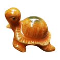 thumbnail image 1 of Simulated Ornament Ornament Mini Feng Shui Money Tortoise Figurine Ceramic Statue for Bonsai Fish Tank Decoration Ceramic Money, 1 of 8