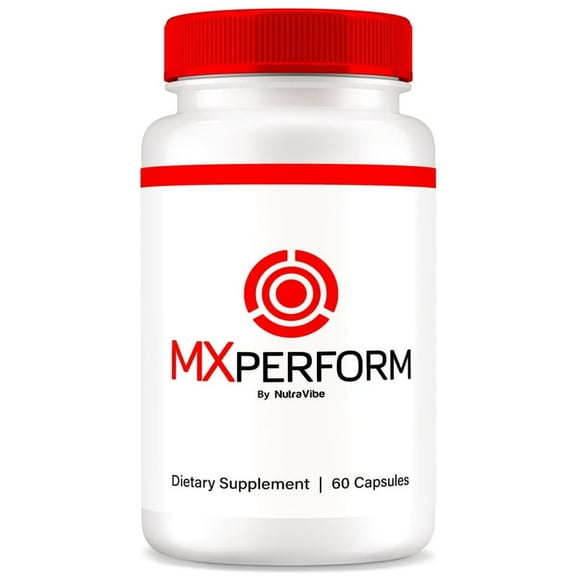 MX Perform Pills – Official MXPerform Boost All-Natural Supplement for Physical Health & Overall Well-Being, Capsules for Energy, Vitality & Wellness (60 Capsules)