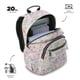 thumbnail image 5 of TOTTO Mochila Escolar Grande para Niña Porta Laptop 14 Repelente a Líquidos | 20 L - ACUARELA Multicolor G, 5 of 6