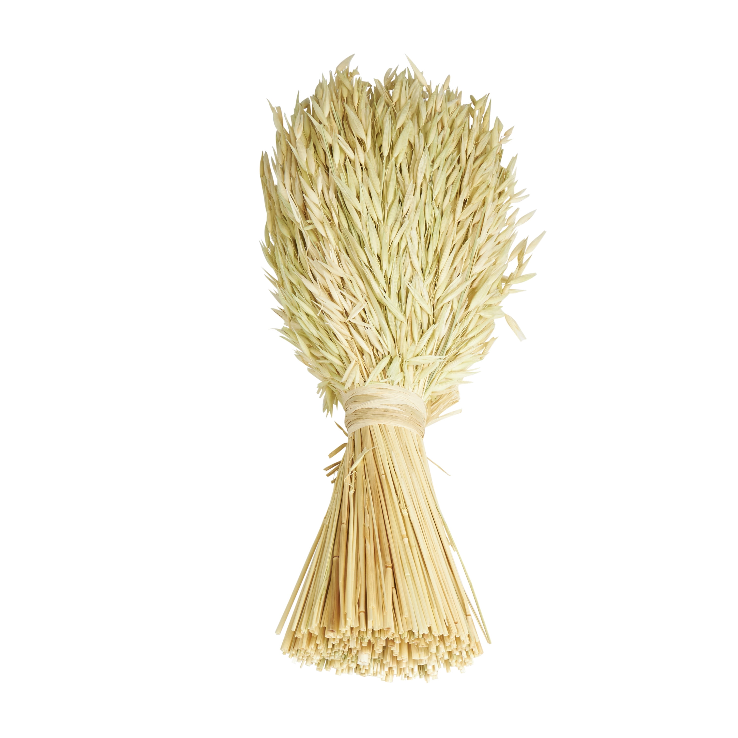 17" Handmade Wheat Stalk Bundle Dried Plant Natural Foliage Grass Bouquet, by DecMode