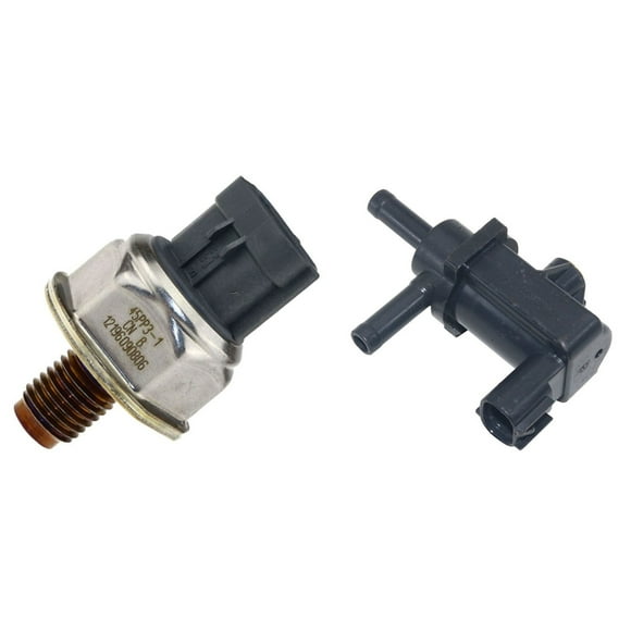 Evap Vacuum Vapor Canister Purge Solenoid Valve for & Common Rail Fuel Pressure Sensor for Navara