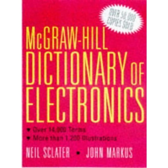 Pre-Owned McGraw-Hill Electronics Dictionary (Hardcover) 0070578370 9780070578371