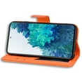 thumbnail image 2 of Allytech Galaxy S20 FE Case, Galaxy S20FE Wallet Case, Cute Animal Embossed Flip Folio Stand Cards Holder Magnetic Clasp Wallet Case Cover for Samsung Galaxy S20 FE - Orange, 2 of 9