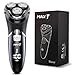 thumbnail image 3 of Electric Shaver Razor for Men, MAX-T Quick Rechargeable Wet Dry Rotary Shaver with Pop Up Trimmer and LED Display, IPX7 100% Waterproof (8101 with Adapter Charger), 3 of 4