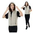 thumbnail image 3 of Chaleco de Dama Acolchado Impermeable para Mujer Color Beige Talla Chica, 3 of 6