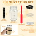 thumbnail image 6 of Wekvgz 2Pcs Sourdough Starter Kit Versatile Sourdough Bread Baking Supplies Elegant Sourdough Starter Jar Sturdy Sour Dough Container Large Open Sour Dough Jars for Kitchens, 6 of 10