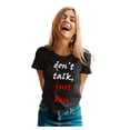 thumbnail image 1 of Playera Mujer Marëvnyk Moda Camiseta Dama Just Kiss Beso, 1 of 4