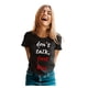 thumbnail image 1 of Playera Mujer Marëvnyk Moda Camiseta Dama Just Kiss Beso, 1 of 4