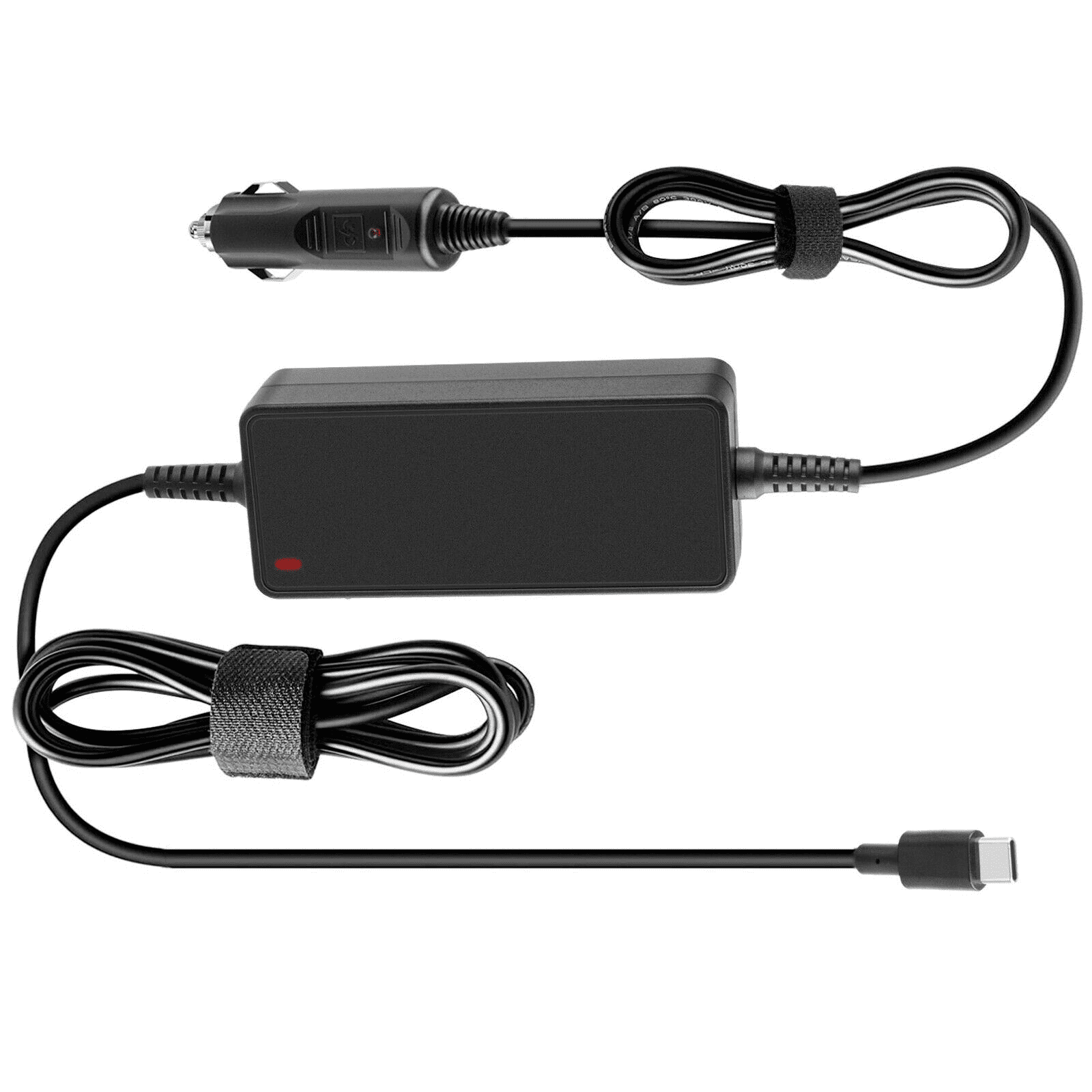  Power4Laptops DC Adapter Laptop Car Charger Compatible