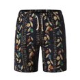 thumbnail image 1 of CEHVOM Summer Beach Pants Cotton And Linen Shorts Men, 1 of 8