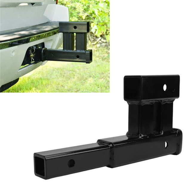 Trailer Hitch Adapter, 4000/400 Lbs Alloy Steel Waterproof Portable Extension Riser Hitch Adapter for RV