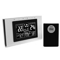 thumbnail image 1 of Inteprter Estación de pronóstico inalámbrica Interior Exterior Termómetro Higrómetro Reloj meteorológico con HD LCD colorido Termómetros Inteprter HA003183-00B, 1 of 1