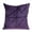PURPLE, variant on Purple Chunky Geo Stitched Velvet Decorative Throw Pillow