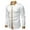 White, variant on Mens Satin Silk Shirts Button Down Color Block Long Sleeve Turndown Collar Blouse for Party Disco