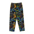 thumbnail image 4 of Naloa Off-Road Vehicle Print Women’s Ultra-Soft Comfy Pajama Lounge Pants with Pockets & Drawstring, 4 of 8