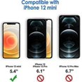 thumbnail image 2 of (hd Clair)coque Pour Iphone 12 Mini 5,4 Pouces, Anti-jaunissement Tui De Protection Transparente Antichoc, Housse Case Cover Anti-rayures, 2 of 5