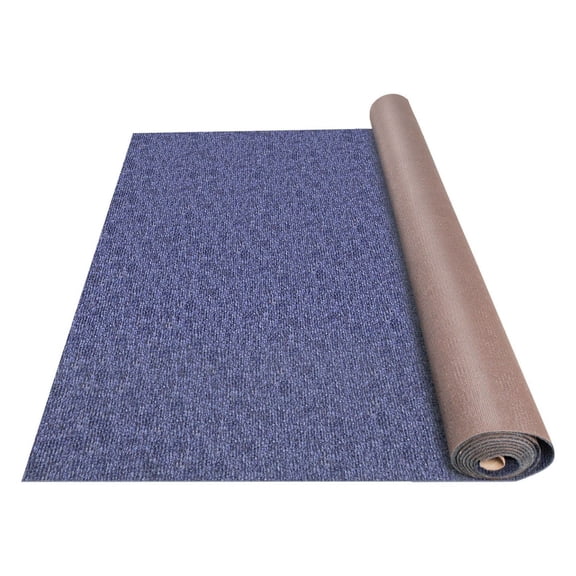 Blue Marine Carpet 6x52.5 ft - Waterproof Boat Carpeting, Outdoor Rug for Patio, Porch, Deck, Garage, Non-Slip Area Rug Runner