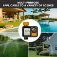 thumbnail image 6 of Kazeila Hose Water Timer, 1 Outlet Automatic Watering Timer for Gardens, Sprinkler Timer with Rain Delay / Child Lock /IP65 Waterproof, Large LCD Screen Irrigation Systems for Garden, 6 of 8