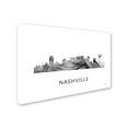 thumbnail image 2 of Trademark Fine Art 'Nashville Tennessee Skyline WB-BW' Canvas Art by Marlene Watson, 2 of 3