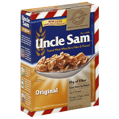 Uncle Sam Original Cereal, 10 oz (Pack of 12)