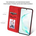 thumbnail image 3 of Dteck Wallet Case For Samsung Galaxy S20 6.2 inch, Premium Smooth PU Leather Wallet case Magnetic Flip Folio [Kickstand Feature] with ID&Credit Card Pockets,Red, 3 of 8