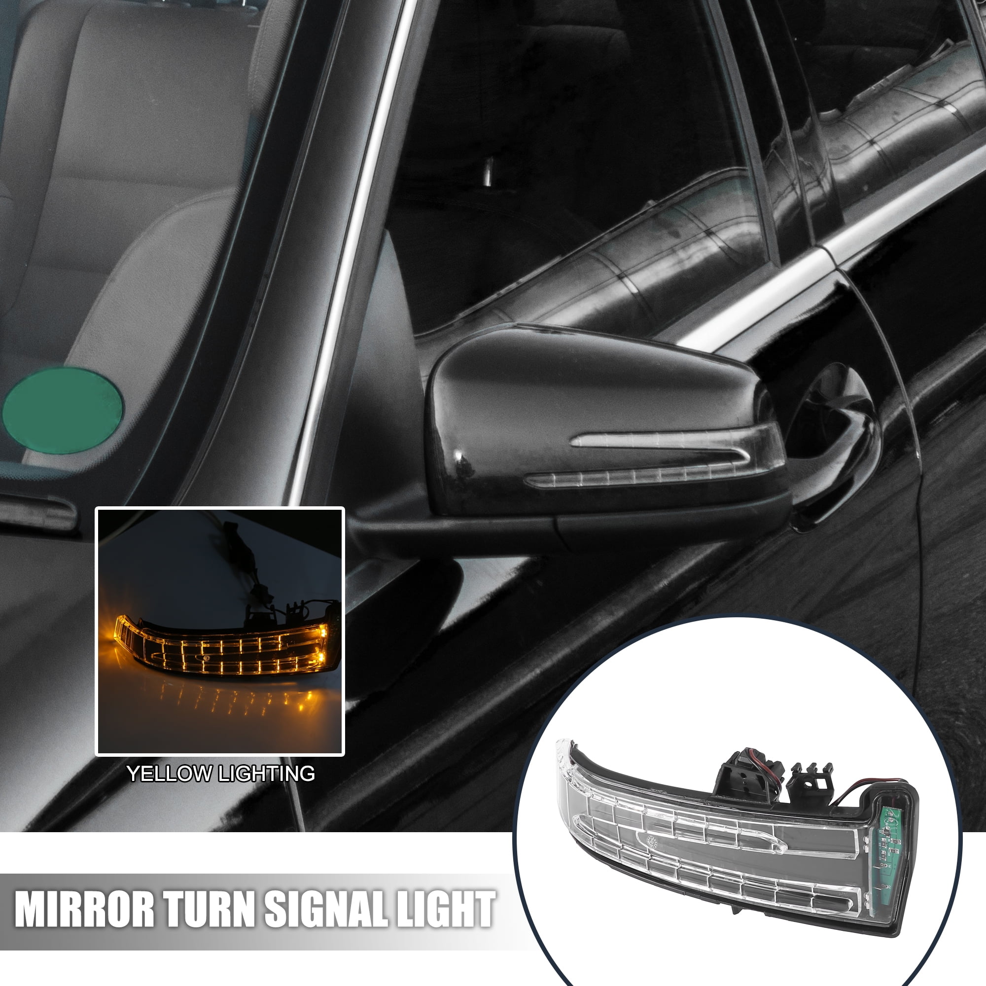 Right Side Door Mirror Turn Signal Indicator Light for Mercedes  