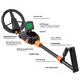 thumbnail image 2 of Children Lightweight Handheld Metal Detector Gold Digger Treasure Hunter Tracker Seeker with Waterproof Search Coil for Kids Underground Metal Detector, 2 of 12