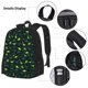 thumbnail image 3 of Disketp Dinosaurs Mochila Estampada de Gran Capacidad con Lonchera y Estuche, Set de 3 Piezas para Estudiantes, 3 of 7
