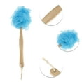 thumbnail image 3 of Unique Bargains 1 Pc Long Handle Bath Brush Back Scrubber for Bathroom 14.96" Length Blue, 3 of 6