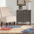 thumbnail image 3 of Trio Mum Ivory Multi Black Area Rug 5x7 Contemporary Transitional Design, 3 of 4