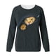 thumbnail image 4 of Ichuanyi liquidación camisas para mujeres gráficas impresas en manga larga sudadera de la tripulación sudadera cómoda tops ICHUANYI WER2023081605759, 4 of 4