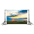 thumbnail image 3 of ABPHOTO Polyester 7x5ft Photography Backdrop Vast Grass Field Horse Group Sun Setting Backdrops for Photography Photo Shoots Party Newborn Kids Baby Personal Portrait Photo Background Studio Props, 3 of 4