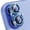 Blue, variant on Colorful Glitter Volcano Camera Lens Protector for iPhone 17 , 9H Tempered Glass, Ultra HD, Full Coverage, Case Friendly
