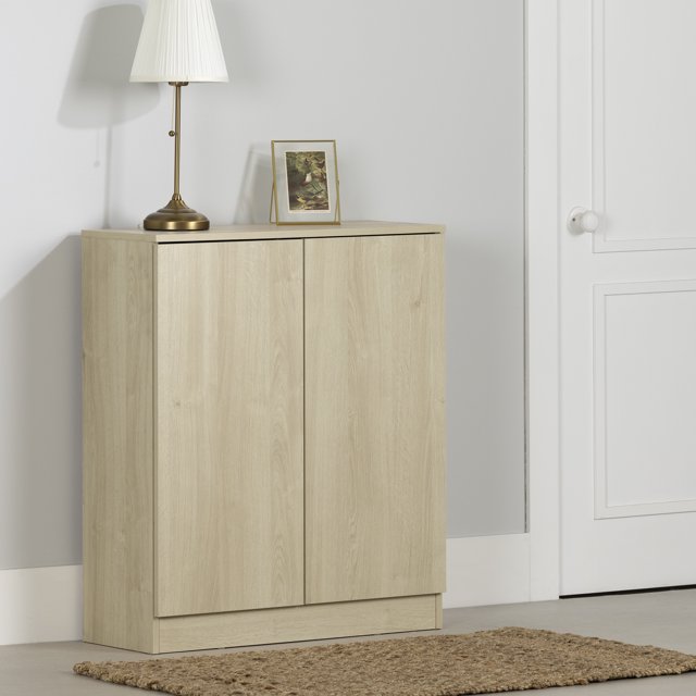 South Shore Essence 2-Door Armoire, in Bleached Oak