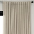 thumbnail image 4 of HPD Half Price Drapes Thatched Tan Extra Wide Faux Linen Room Darkening Curtains for Bedroom & Living Room Curtains (1 Panel), Door & Window Curtains 96 inches long, Extra Wide Curtains, 100W X 96L, 4 of 12