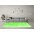 thumbnail image 3 of Ahgly Company Indoor Rectangle Abstract Green Modern Area Rugs, 4' x 6', 3 of 4