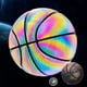 thumbnail image 2 of Pelota de baloncesto holográfica reflectante de tamaño 7 para juegos nocturnos, baloncesto iluminado en la oscuridad, regalos, juguetes para adultos y niños, 2 of 6
