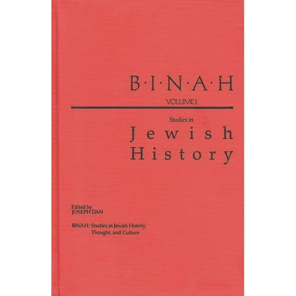 Washington Papers (Paperback) Binah: Volume I; Studies in Jewish History, Book 1, (Paperback)