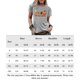 thumbnail image 2 of Camiseta Camisetas gráficas con cuello redondo, top holgado, traje informal de calle para mujer (gris oscuro XXL) Cgtredaw Gris oscuro T XXL para Mujer, 2 of 6