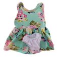 thumbnail image 1 of Hermoso vestido estampado Princesa Vestidos hasta Traje el 18 - Verde SM SunniMix Trajes de muñeca de moda de 18 pulgadas, 1 of 8