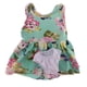 thumbnail image 1 of Hermoso vestido estampado Princesa Vestidos hasta Traje el 18 - Verde SM SunniMix Trajes de muñeca de moda de 18 pulgadas, 1 of 8