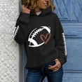 thumbnail image 2 of Gkeoshab Hoodies for Women Hoodies for Women Oversized Sweatshirts Fall Fashion Outfits 2025 Casual Sweaters Tops Fleece Workout Winter Clothes Black XXL, 2 of 5