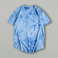 thumbnail image 2 of Mens T-Shirts Graphic Tees Summer Tie Dye Short Sleeve Fashion Street Sports Crew Neck Casual Breathable T Shirt, 2 of 3