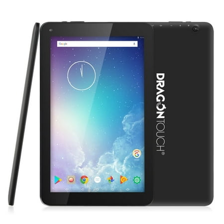 Dragon Touch V10 10 inch GPS/Wifi Android Tablet Android 7.0 Nougat MTK Quad Core 1GB RAM 16GB StorageTablets, 800x1280 IPS Display Android Tablet with Bluetooth 4.0 and Mini