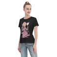 thumbnail image 4 of Women's Basic Short Sleeve T-Shirt Cardinal Girl Sakura, 4 of 6