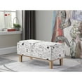thumbnail image 5 of ORE International 17" Tall Polyurethane Flip Storage Bench in Beige, 5 of 5